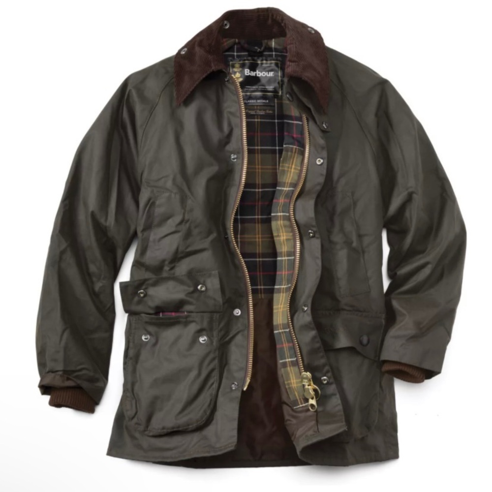 Brand New Barbour Classic Bedale Wax Jacket